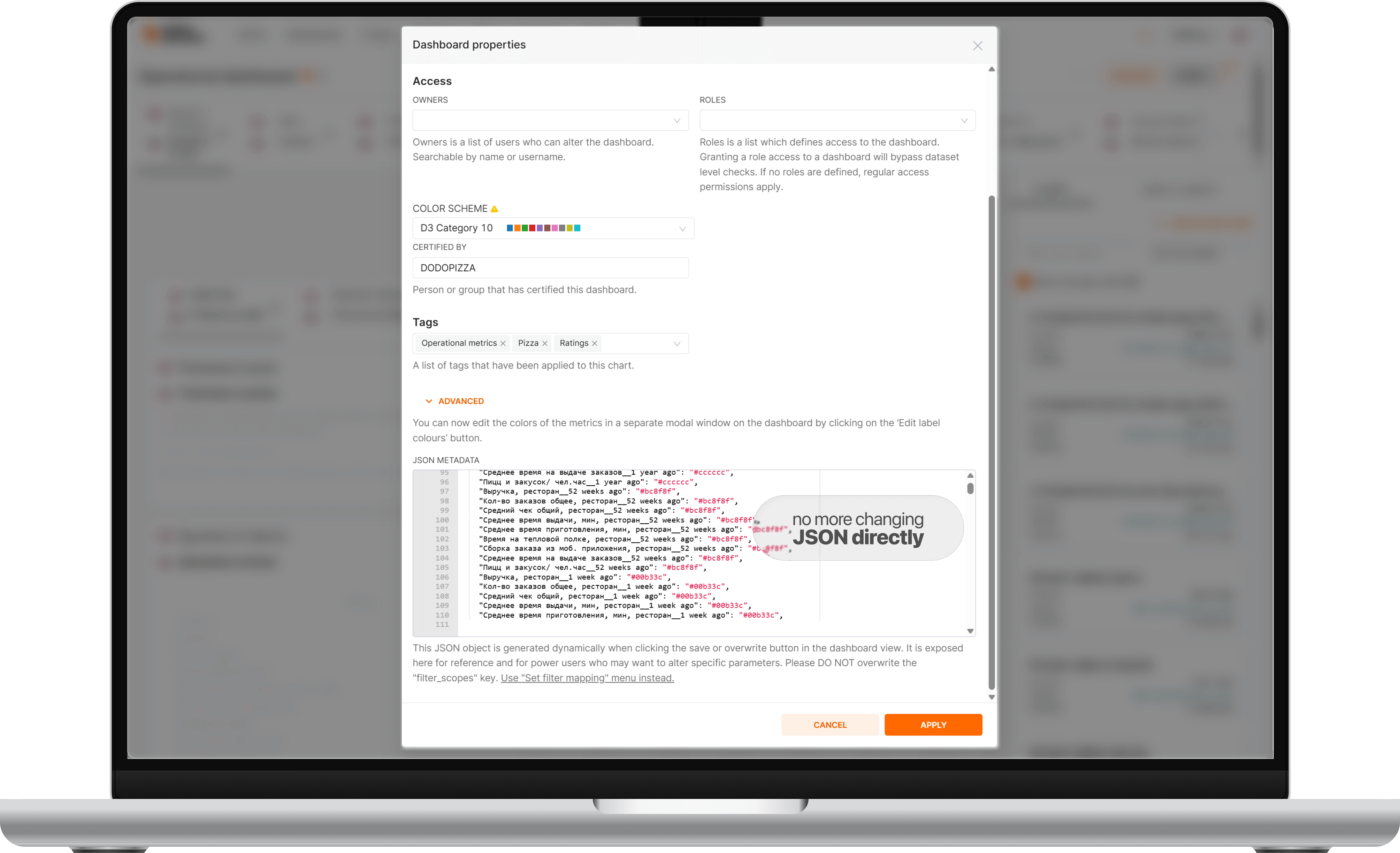 Style Your Dashboards: Goodbye JSON, hello simplicity