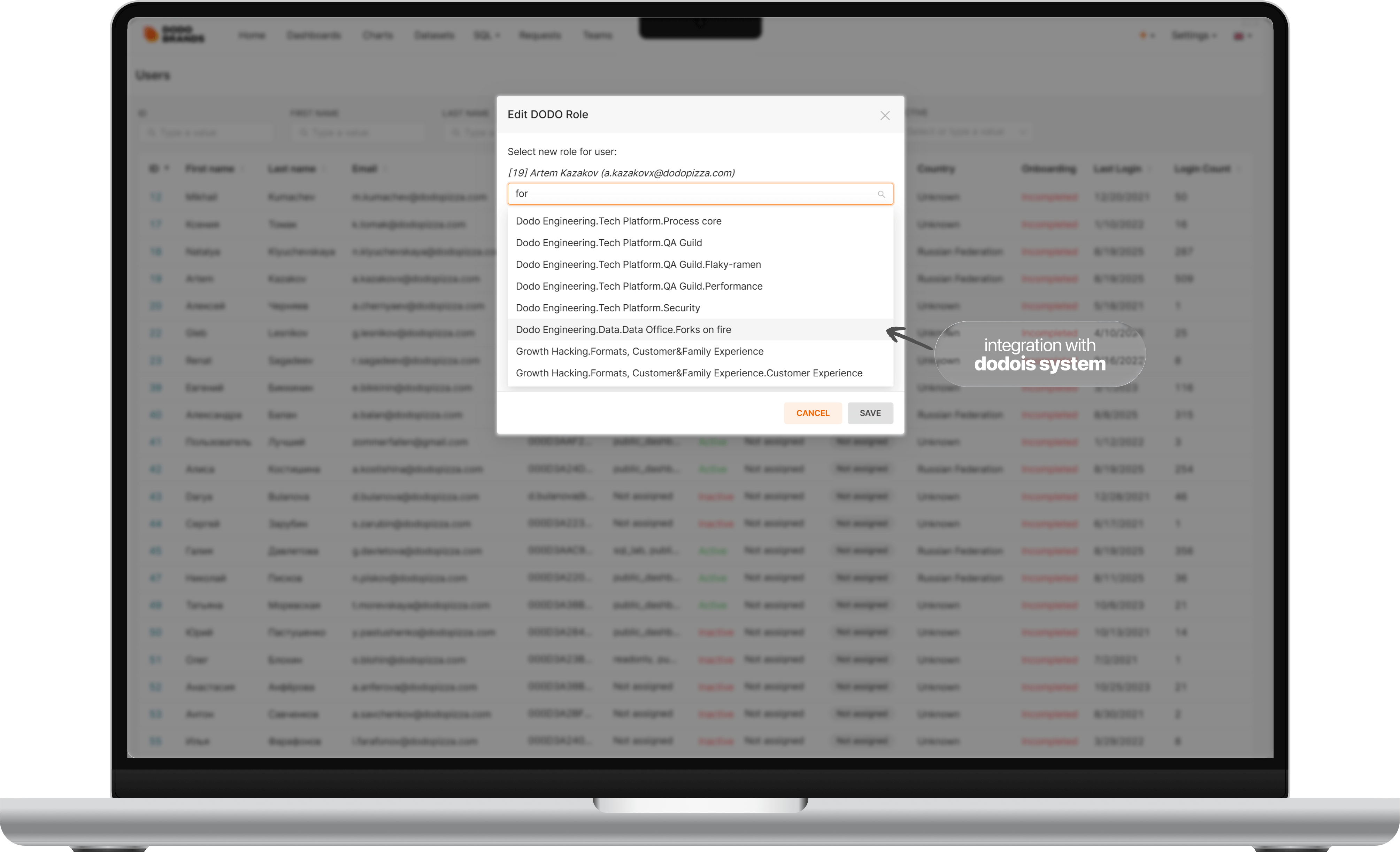 Assign and sync team permissions
